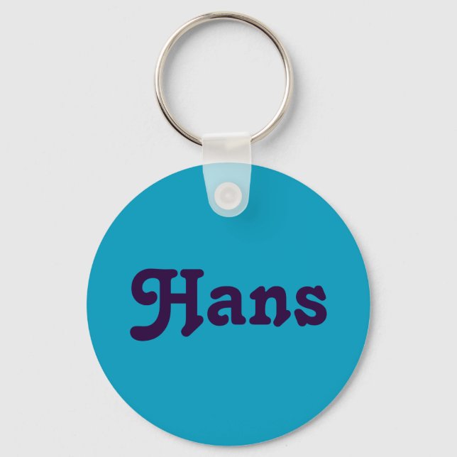 Porte-clés Key Chain Hans (Recto)