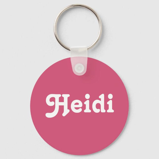 Porte-clés Key Chain Heidi (Recto)