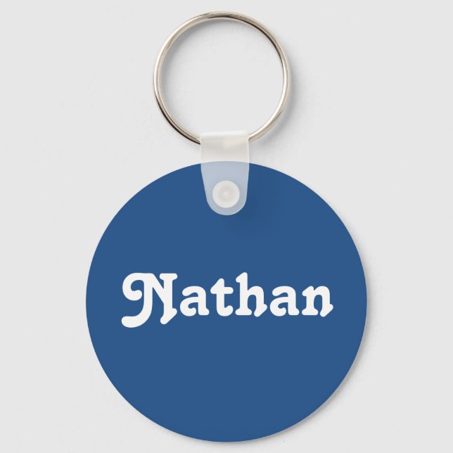 Porte-clés Key Chain Nathan (Recto)
