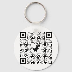 Porte-clés Key Chain QRCODE to Rickroll