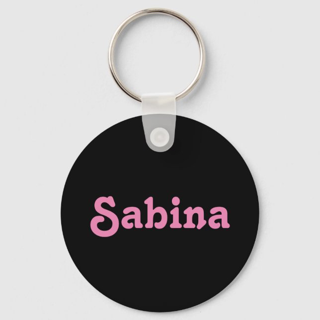 Porte-clés Key Chain Sabina (Recto)