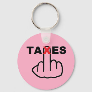 Porte-clés Key Chain Taxes Too High