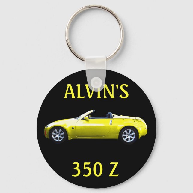 PORTE-CLÉS KEYCHAIN-ALVIN'S 350 Z (Recto)