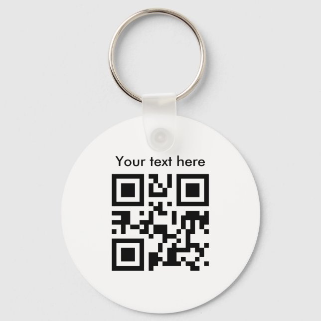 Porte-clés Keychain (custom text) (Recto)