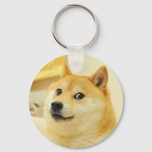 Porte-clés Keychain Doge Dog Meme (Recto)
