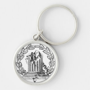 Porte-clés Keychain - Freemason's Widow's Symbol