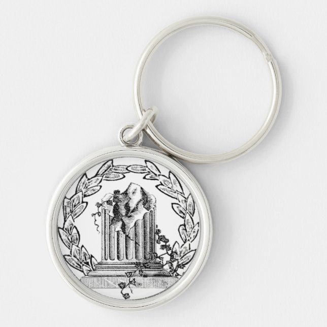 Porte-clés Keychain - Freemason's Widow's Symbol (Devant)