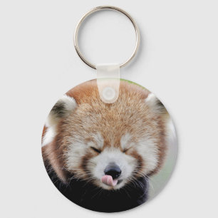 Porte-clés keychain Photo red panda , animals 0329.