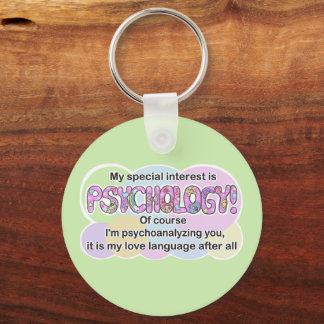 Porte-clés Keychain Psychology Love Language (ADHD, Autistic)
