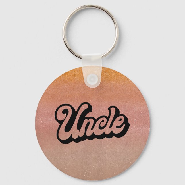 Porte-clés Keychain - Uncle (Recto)