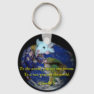 Porte-clés Keychain: World Rat