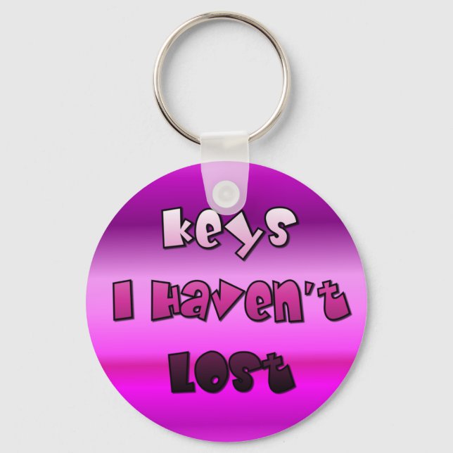 Porte-clés Keys I't Lost (Recto)