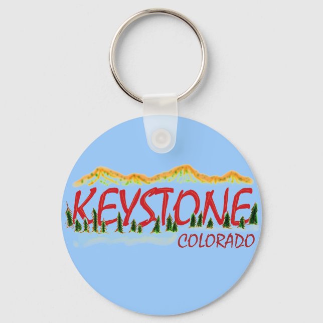 Porte-clés Keystone porte - clé du Colorado (Recto)
