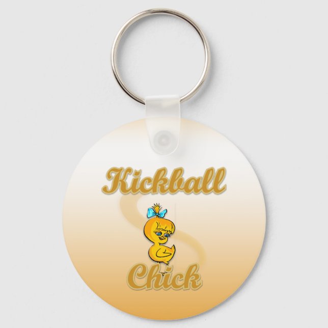 Porte-clés Kickball Chick (Recto)