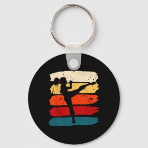 Porte-clés Kickboxer Femme Kickboxer Karate Boxing Mixed mart