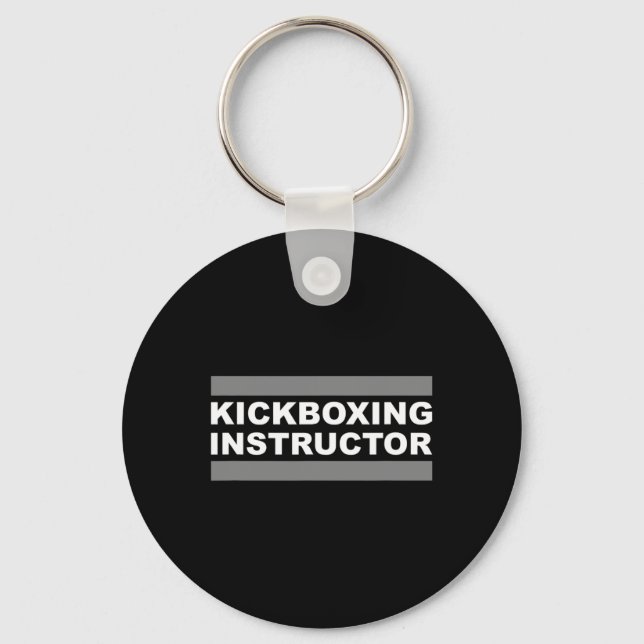 Porte-clés Kickboxing Instructor  (Recto)