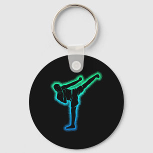 Porte-clés Kickboxing Karaté Kickboxer Taekwondo Enfants Homm