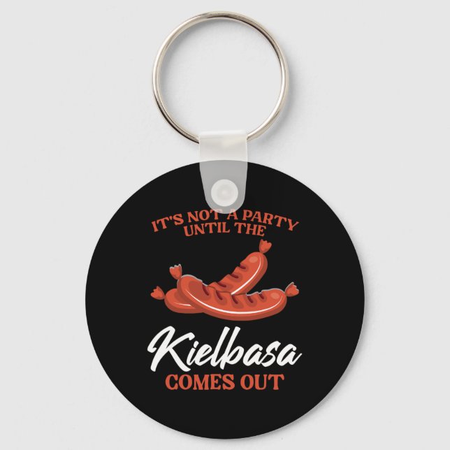 Porte-clés Kielbasa Pologne Viande Saucisson Nourriture Lover (Recto)