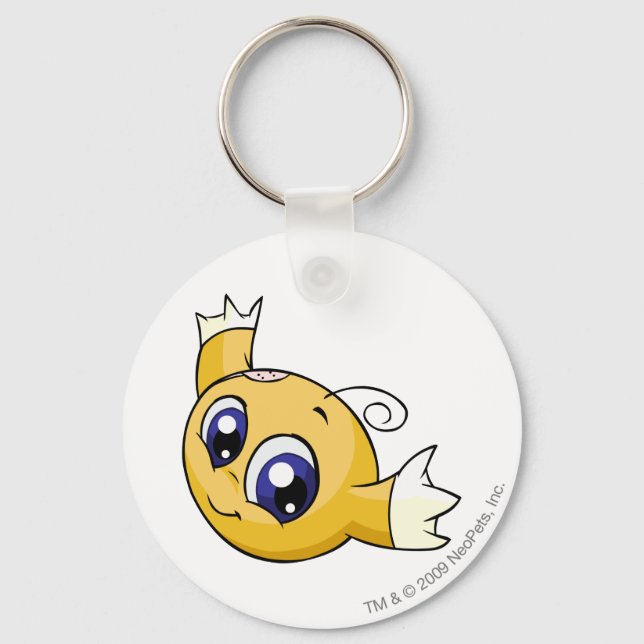 Porte-clés Kiko Jaune (Recto)