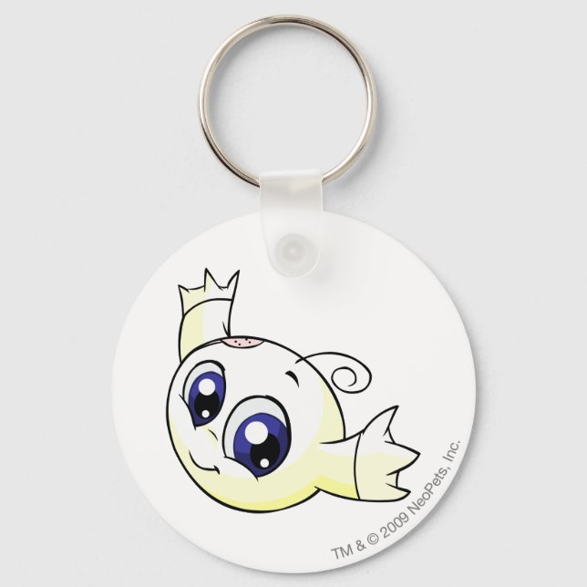 Porte-clés Kiko White (Recto)