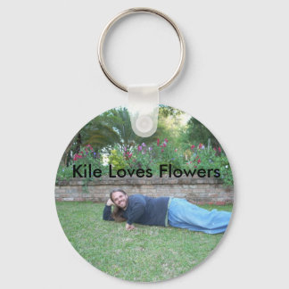 Porte-clés Kile aime les fleurs