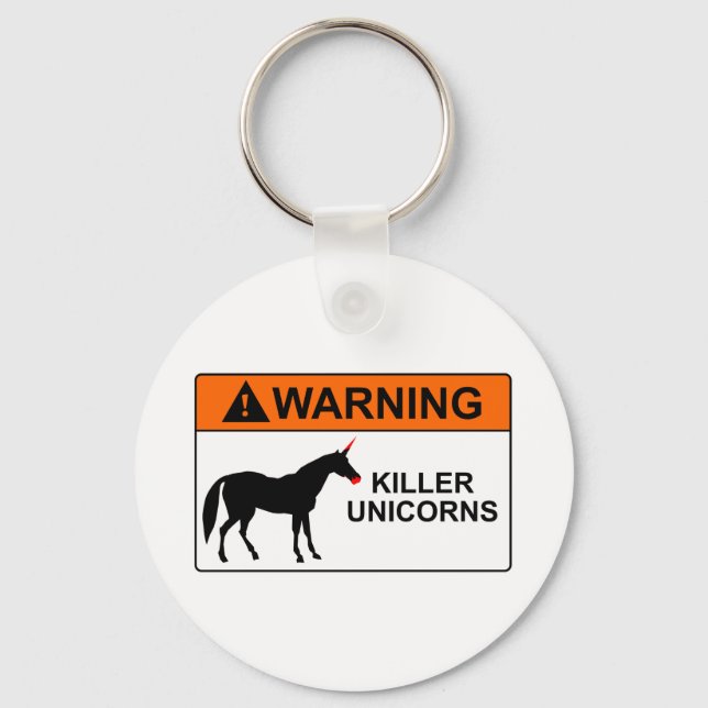 Porte-clés Killer Unicorns (Recto)