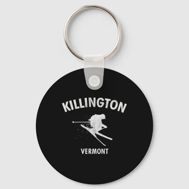 Porte-clés Killington Ski Tee Vermont Ski (Recto)