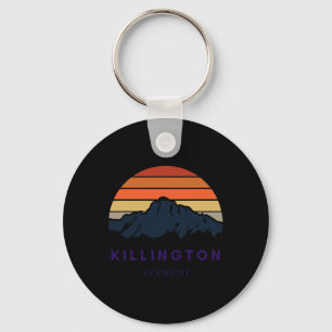 Porte-clés Killington Vermont Ski Snowboard Randonneurs Cadea
