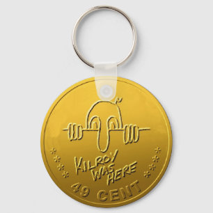 Porte-clés Kilroy Was Here