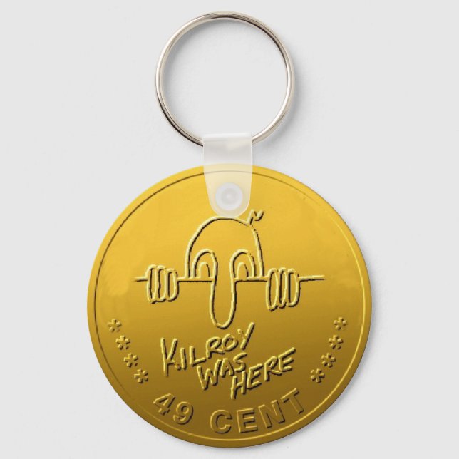 Porte-clés Kilroy Was Here (Recto)