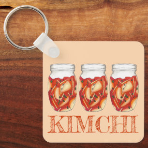Porte-clés Kimchi Fermenté Chou Cuisine coréenne