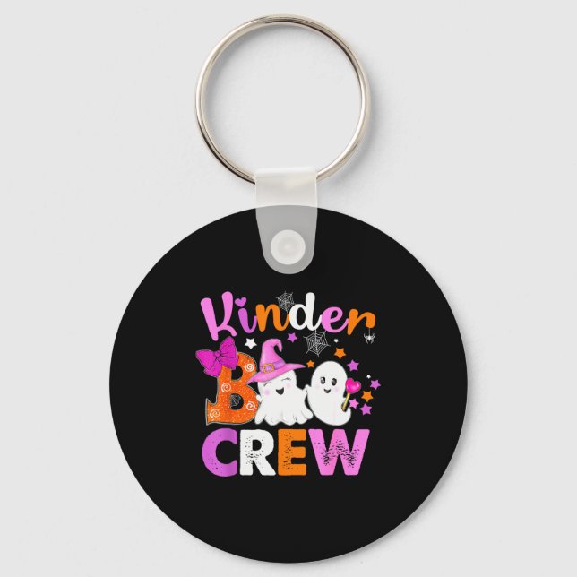 Porte-clés Kinder Boo Crew Kindergarten Teacher Kids Hallowee (Recto)