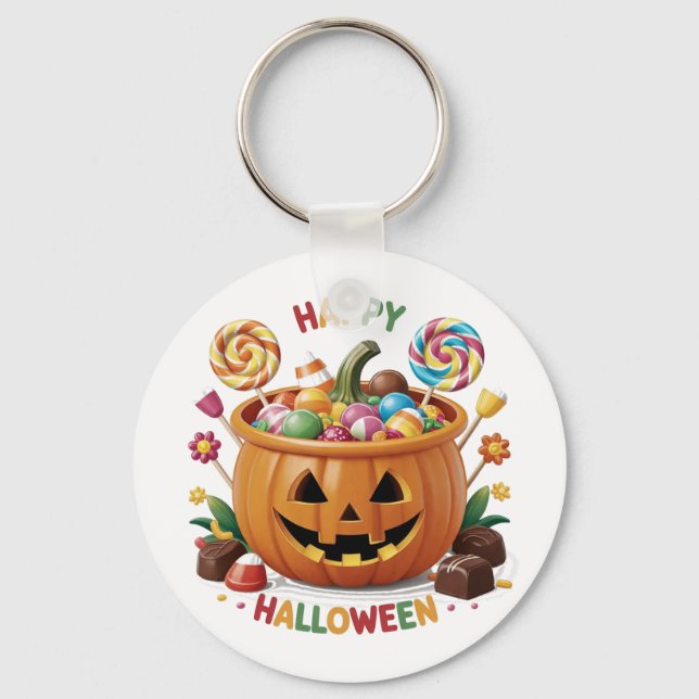 Porte-clés Kine de Halloween (Recto)