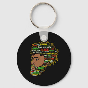 Porte-clés King Fier Melané Papa Noir Fête des pères Junete