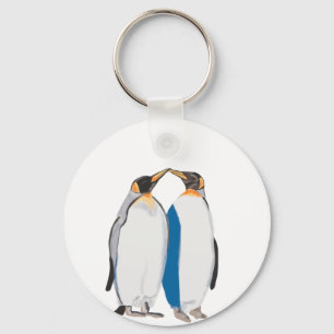 Porte-clés King Penguin Pair embrasser