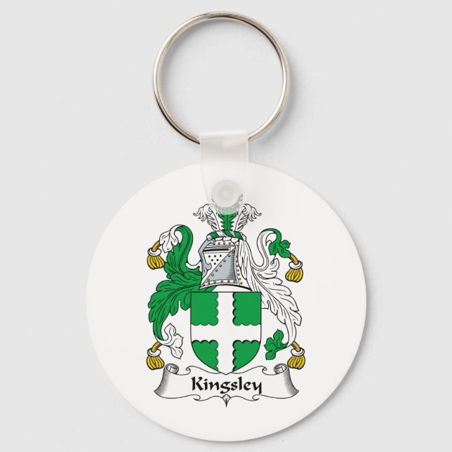 Porte-clés Kingsley Family Crest (Recto)