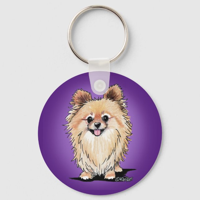 Porte-clés KiniArt Bella Pom (Recto)