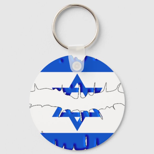 Porte-clés Kiss israélien (Recto)
