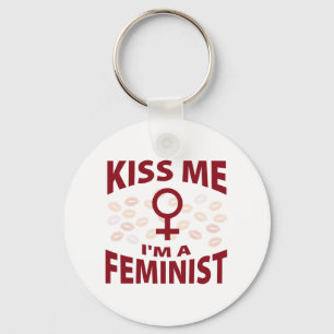 Porte-clés Kiss Me I'm A Feminist