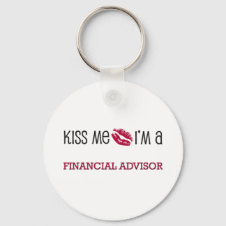 Porte-clés Kiss Me Je suis un CONSEILLER FINANCIER