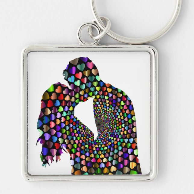 PORTE-CLÉS KISSING COUPLE (Devant)