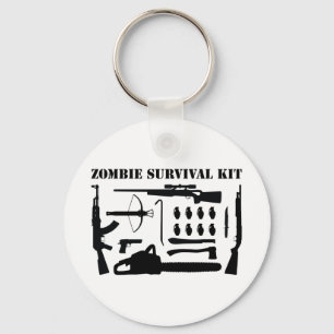 Porte-clés Kit de survie Zombie