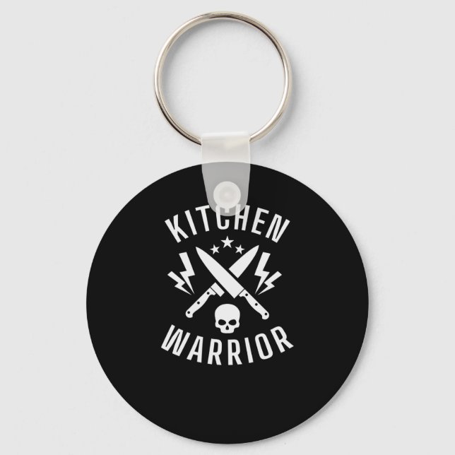 Porte-clés Kitchen Warrior Cuisine Cuisine (Recto)