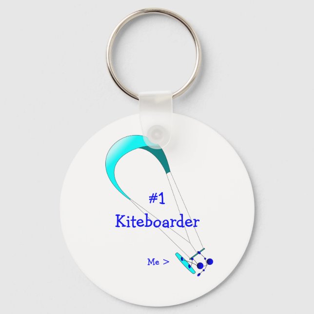 Porte-clés Kiteboarding Kitesurfing Gifts (Recto)