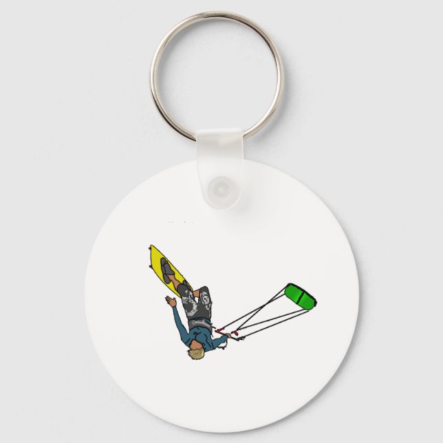 Porte-clés kitesurfer (Recto)