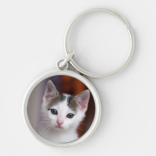 Porte-clés Kitty repéré par blanc