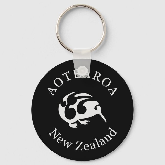 Porte-clés KIWI Nouvelle-Zélande /Aotearoa (Recto)