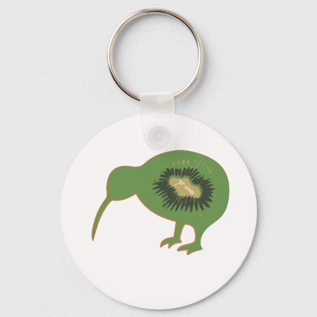 Porte-clés kiwi nz kiwifruit (Recto)