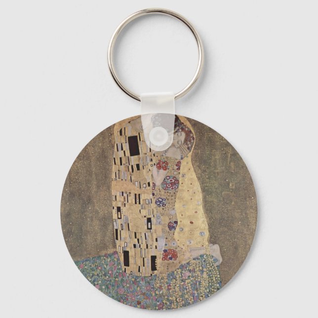 Porte-clés Klimt - Le baiser (Recto)