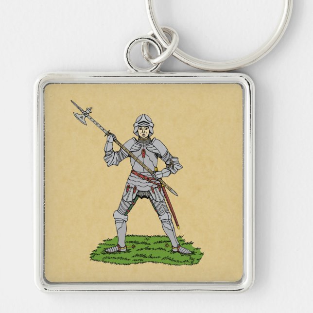 Porte-clés Knight anglais du XVe siècle (Devant)